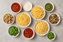 Custom Pasta (Veg & Non-Veg)
