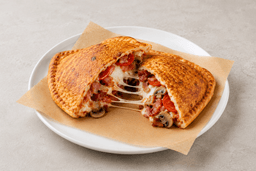 Mushroom Bacon Pepperoni Panzerotti