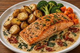 Creamy Tuscan Salmon
